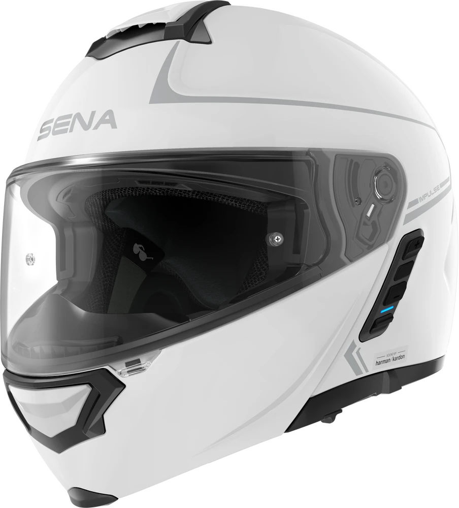 Sena Impulse Modular Helmet Gloss White Sena Impulse Modular Helmet Gloss White -Helmet Country Shop f855 61858c7775ad1