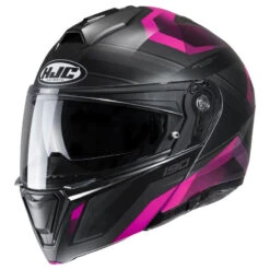 HJC I90 Modular Snow Helmet Lark Graphic MC-8SF Dual Lens