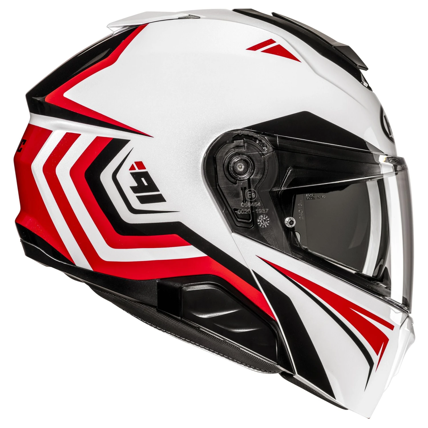 HJC i91 Modular Helmet Tricus MC-1 HJC I91 Modular Helmet Tricus MC-1 -Helmet Country Shop hj ci91 tricus helmet white black red 1800x1800 90099d71 7528 4c3c 9cc8 ce9593d86d0b