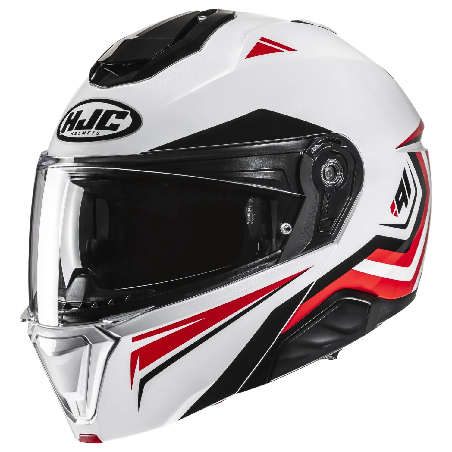 HJC i91 Modular Helmet Tricus MC-1 HJC I91 Modular Helmet Tricus MC-1 -Helmet Country Shop hj ci91 tricus helmet white black red 1800x1800 d7eaaaf1 e85c 43f8 8423 931bd37703aa