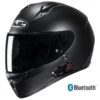 HJC C10 Full Face Bluetooth Helmet Matte Black 1 HJC C10 Full Face Bluetooth Helmet Matte Black -Helmet Country Shop hjcc10 helmet black 1800x1800111 T30