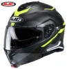 HJC C91 Helmet Sena Smart 20B Bluetooth Karan Graphic MC-3HSF Hi Vis 2 HJC C91 Helmet Sena Smart 20B Bluetooth Karan Graphic MC-3HSF Hi Vis -Helmet Country Shop hjcc91 karan helmet hiviz 20binstalled