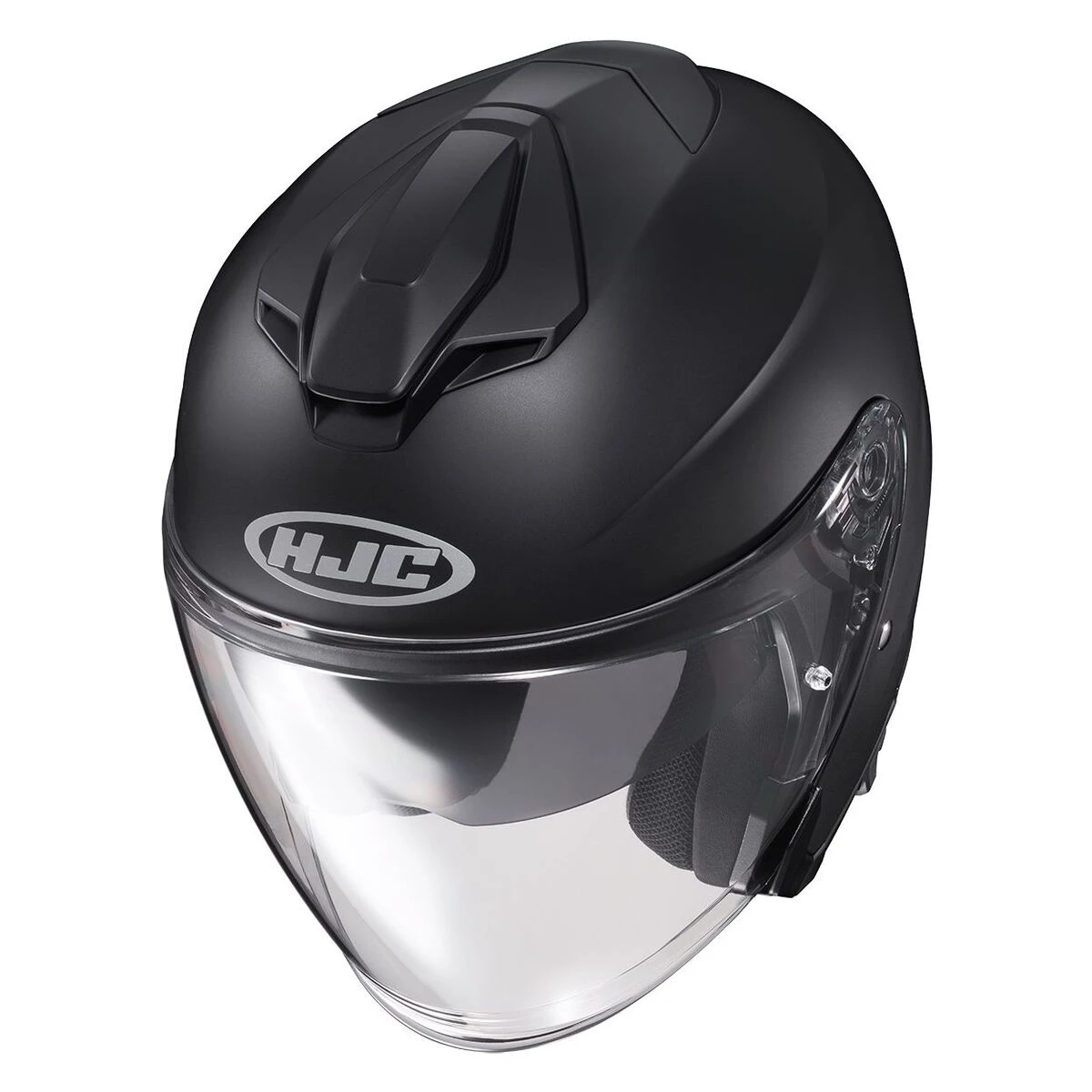 HJC i30 Open Face Helmet Matte Black HJC I30 Open Face Helmet Matte Black -Helmet Country Shop hjci30 helmet rollover