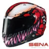 HJC RPHA 11 Pro Carnage Sena 30k Bluetooth Full Face Helmet