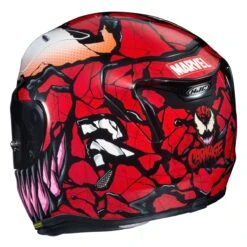 HJC RPHA 11 Pro Carnage Full Face Helmet -Helmet Country Shop hjcrpha11 pro carnage helmet red black rolloverqqqq
