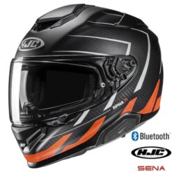 HJC RPHA 71 Full Face Bluetooth Helmet Carbon Cano MC-6HSF