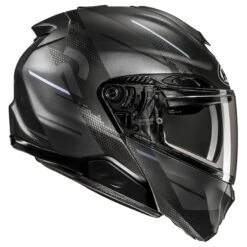 HJC RPHA 91S Modular Helmet Blat Graphic MC-5SF -Helmet Country Shop hjcrpha91 blat helmet black silver grey 1800x1800 24e030a4 bda8 49fe a3e6 de1acaf2f0ec 1