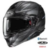 HJC RPHA 91S Modular Helmet Blat Graphic MC-5SF 11b Installed