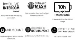 Cardo PackTalk Pro Headset 45MM JBL Speakers 6 Cardo PackTalk Pro Headset 45MM JBL Speakers -Helmet Country Shop image1