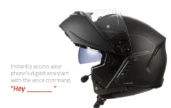 Sena Impulse Modular Helmet Matte Black -Helmet Country Shop impulse highlight 5