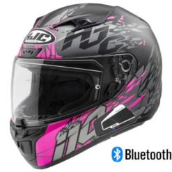 HJC I10 Full Face Bluetooth Helmet Pitfall Graphic MC-8SF