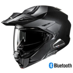 HJC I80 Dual Sport Bluetooth Helmet Matte Black