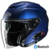 HJC I31 Open Face Bluetooth Helmet Matte Blue -Helmet Country Shop product1 i31 SOLID SEMI FLAT METALLIC BLUE T30